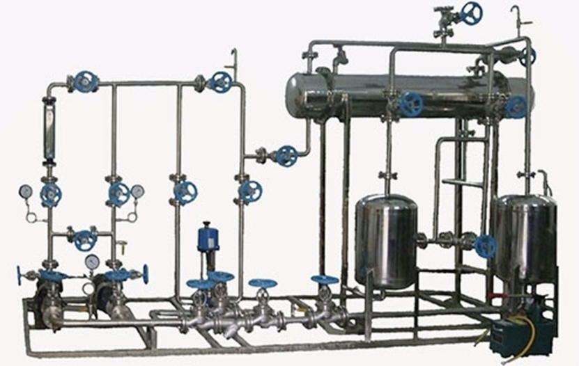 換熱器管路拆裝實訓(xùn)裝置