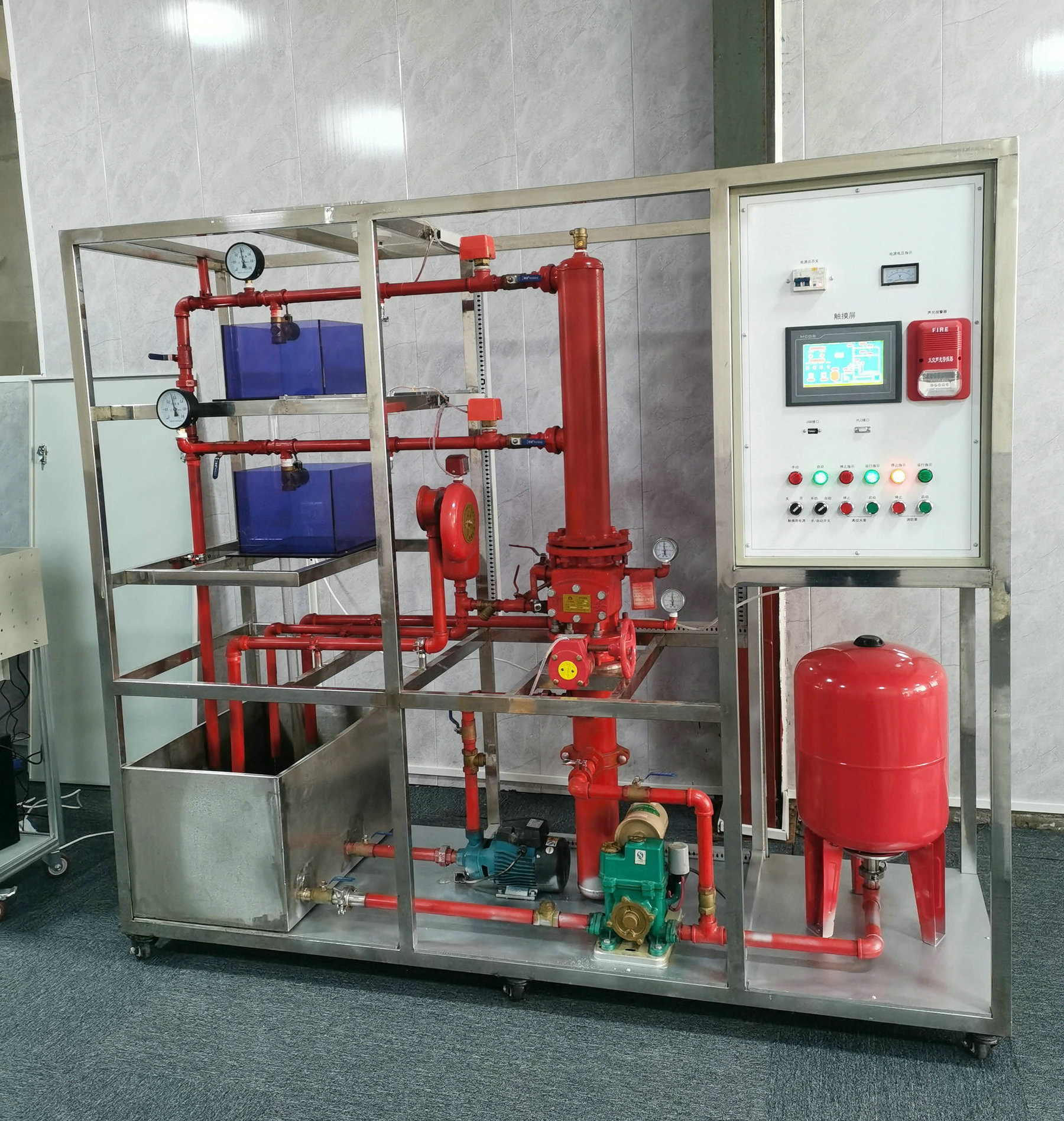 智能消防系統(tǒng)實訓(xùn)裝置