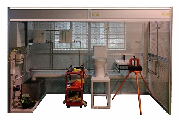 建筑水暖工安裝技能實(shí)訓(xùn)裝置