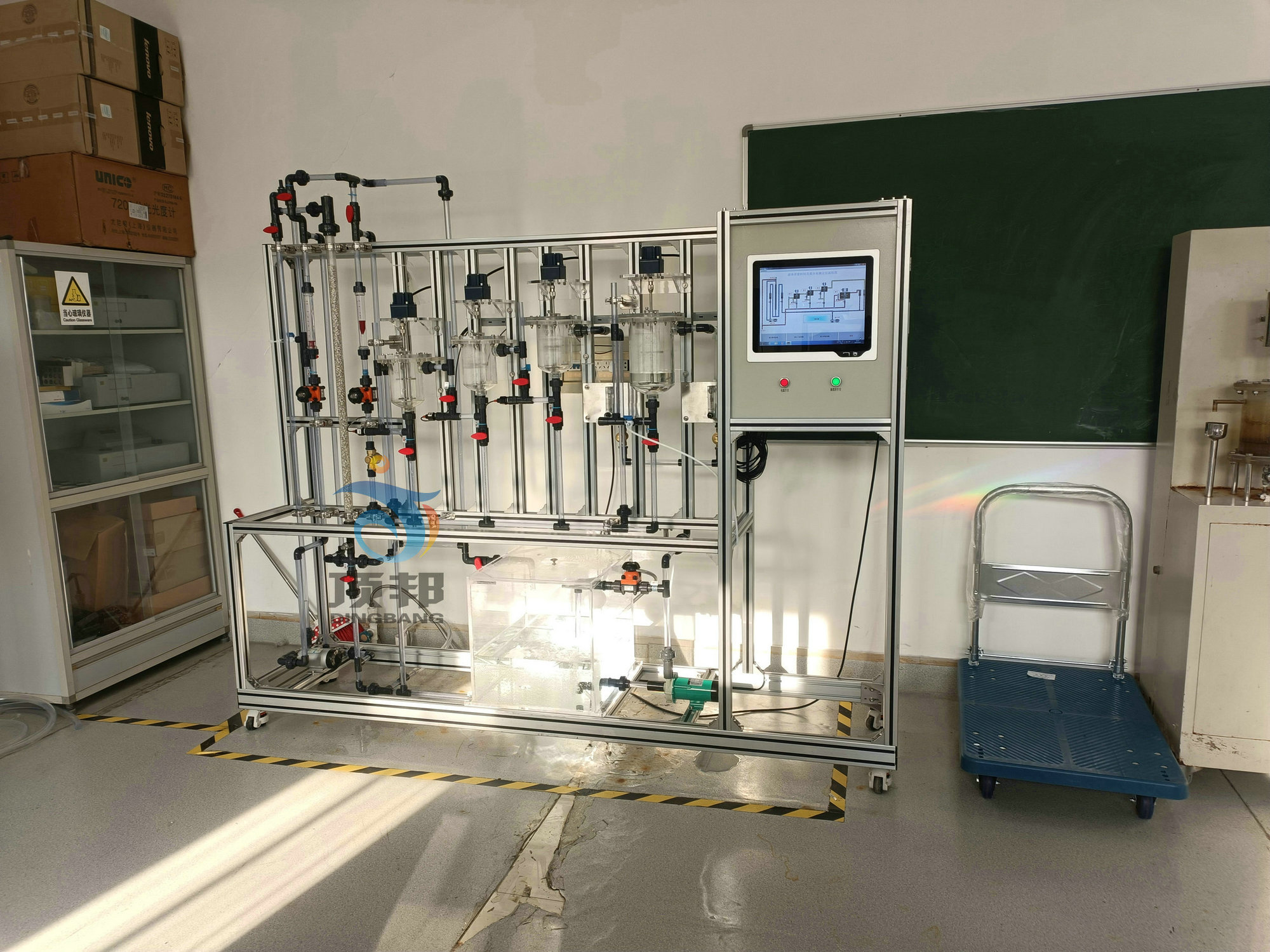 停留時(shí)間分布與反應(yīng)器流動(dòng)特性測(cè)定實(shí)驗(yàn)裝置