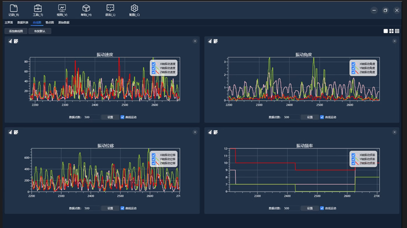 可視化的振動數(shù)據(jù)分析軟件